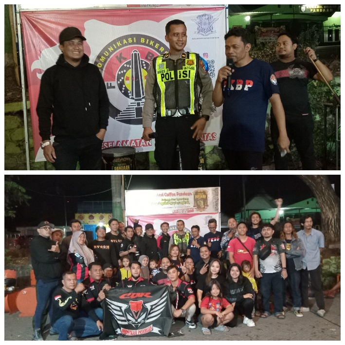 Kopdar FKBP Pasuruan di hadiri  Unit Kamsel Satlantas Polres Pasuruan.