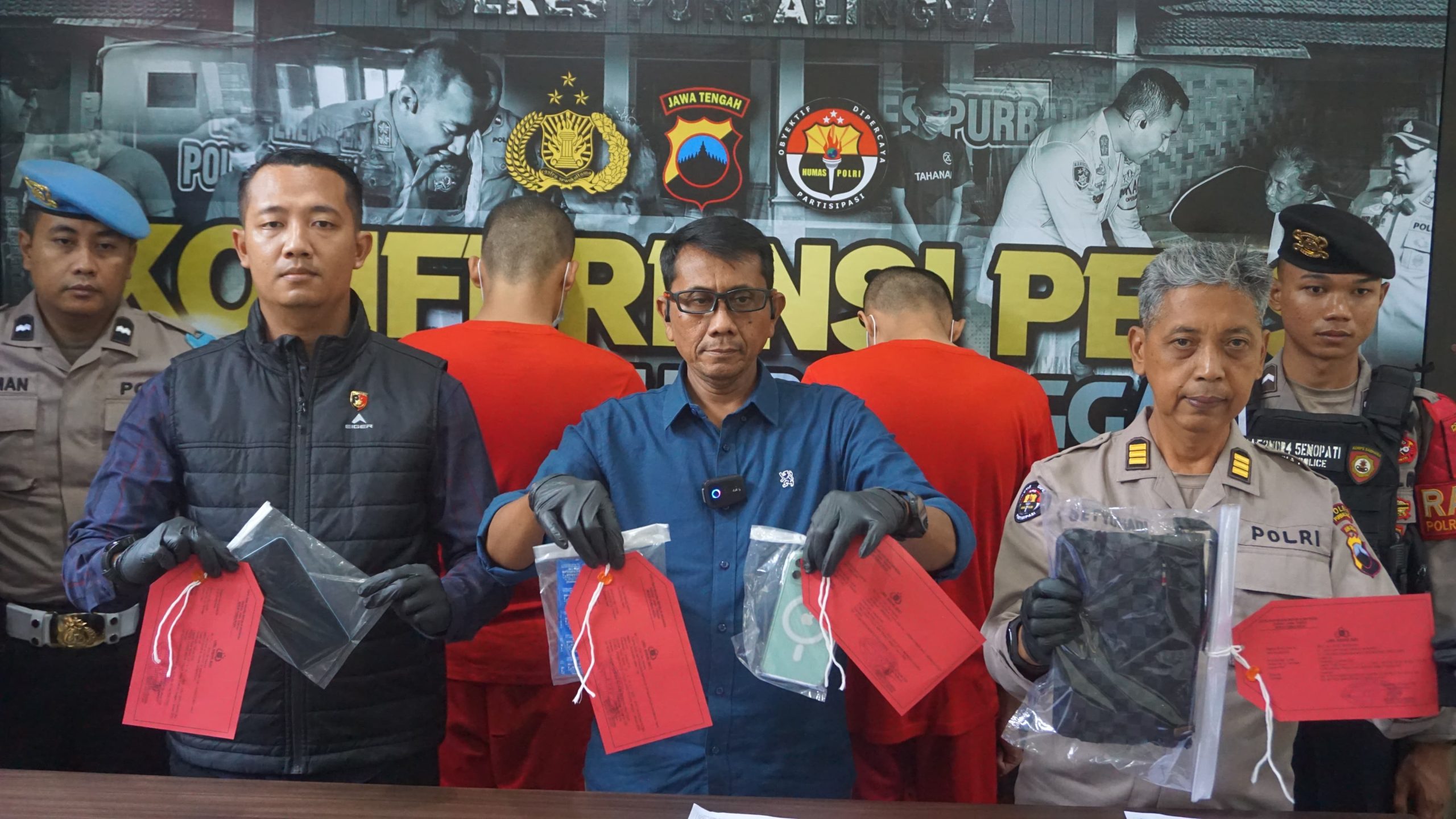 Polres Purbalingga Ringkus Penjual dan Pembeli Obat Terlarang