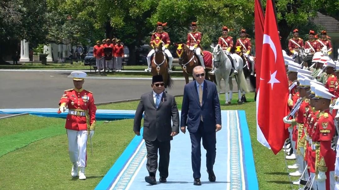 Polsatwa Korsabhara Baharkam Polri Sukses Dukung Kunjungan Kenegaraan Presiden Turki ke Istana Bogor