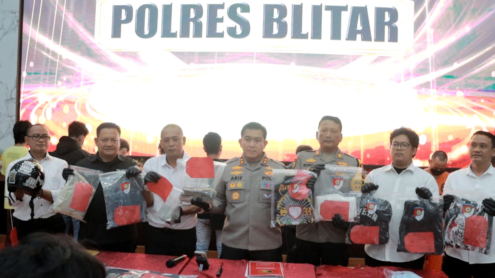 Polisi Amankan 11 Pesilat Diduga Pelaku Pengeroyokan di Blitar, 3 Orang Telah Ditetapkan Tersangka