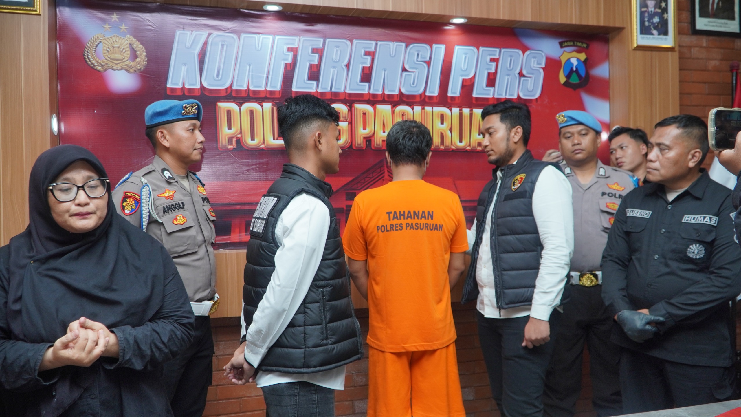 Kurang dari 24 jam Polres Pasuruan Berhasil Ungkap Penganiayaan Berujung Maut di Pandaan