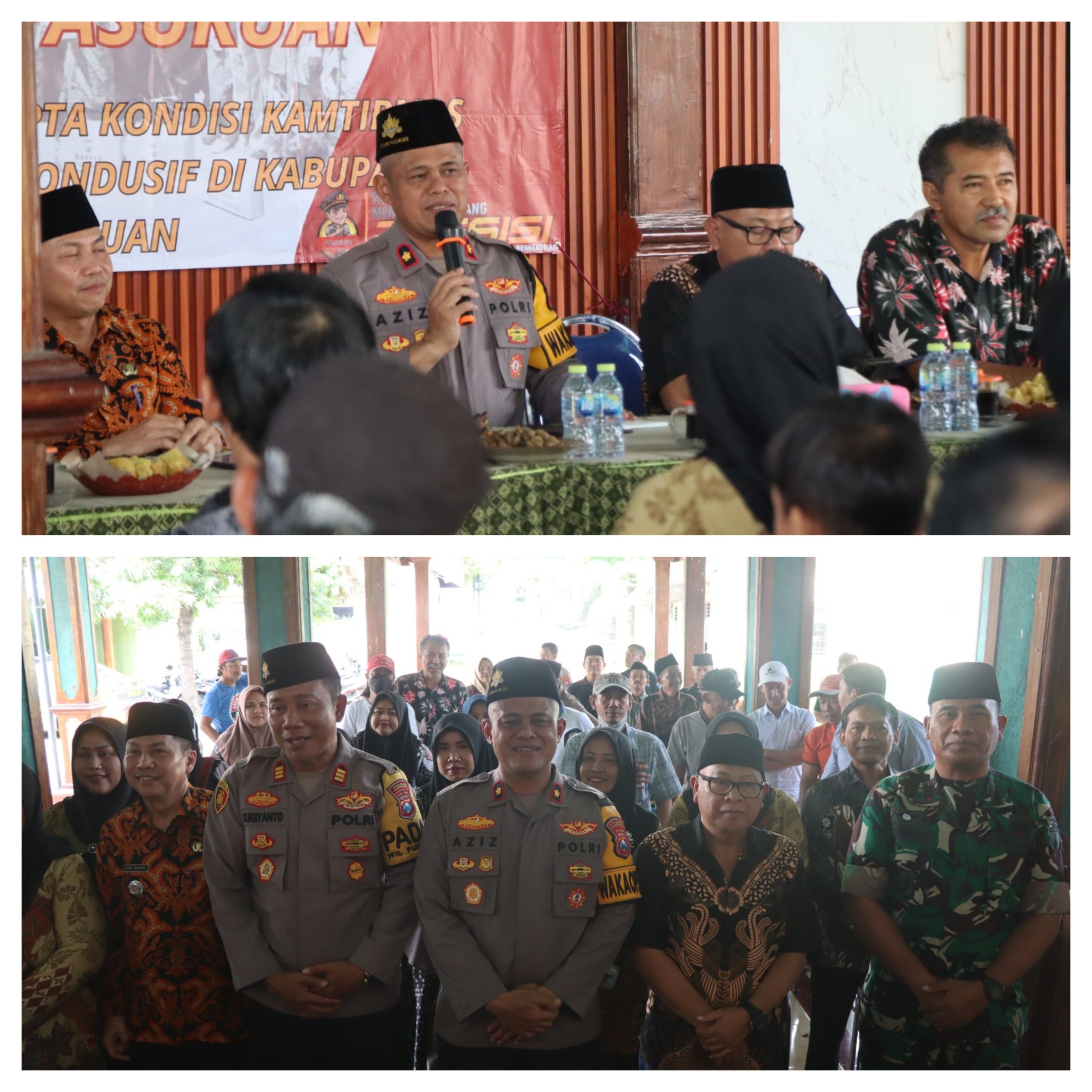 Jum’at Curhat, Polres Pasuruan bersama Awak Media Gelar Baksos Di Desa Sengonagung Purwosari 