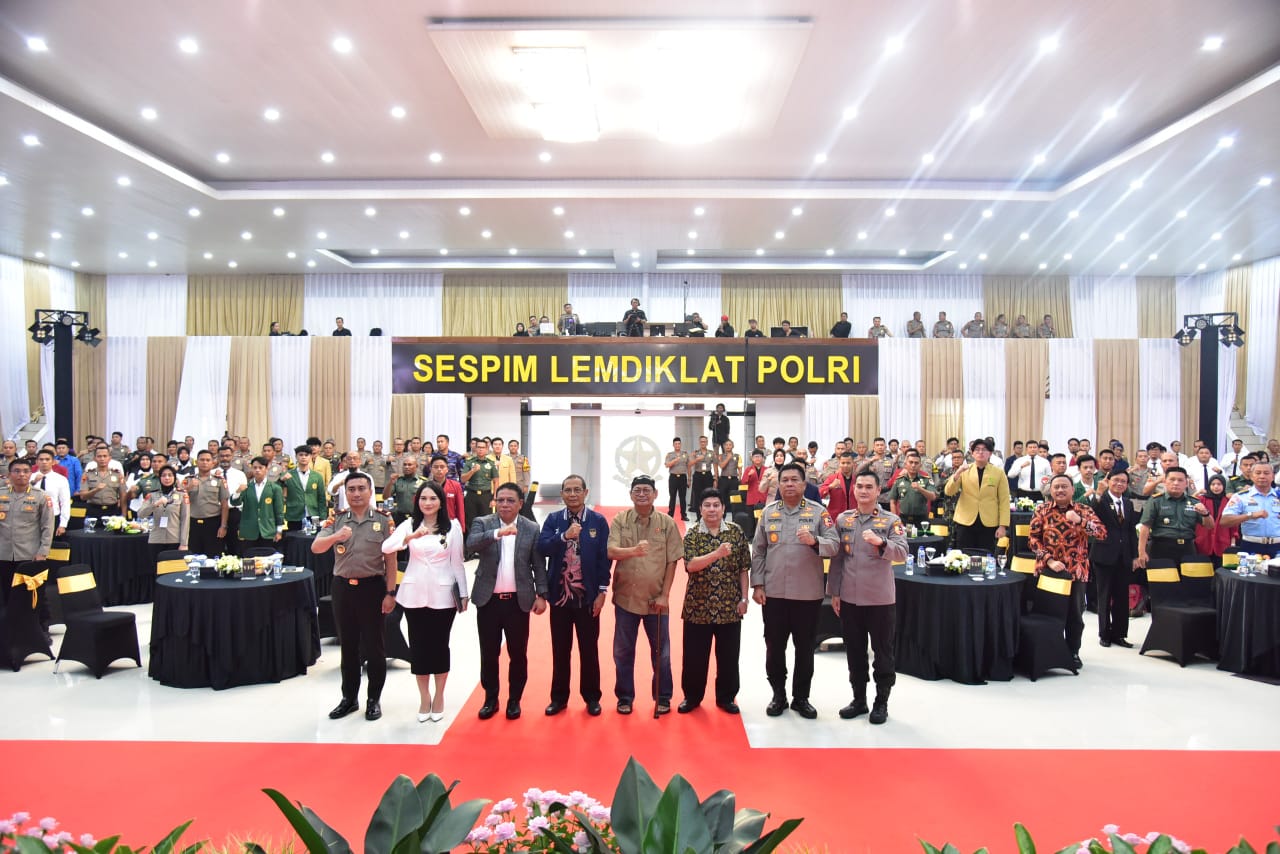 Seminar ‘Polisi dan Masyarakat’ Sespimma Lemdiklat Polri Angkatan 73 Raih Rekor MURI