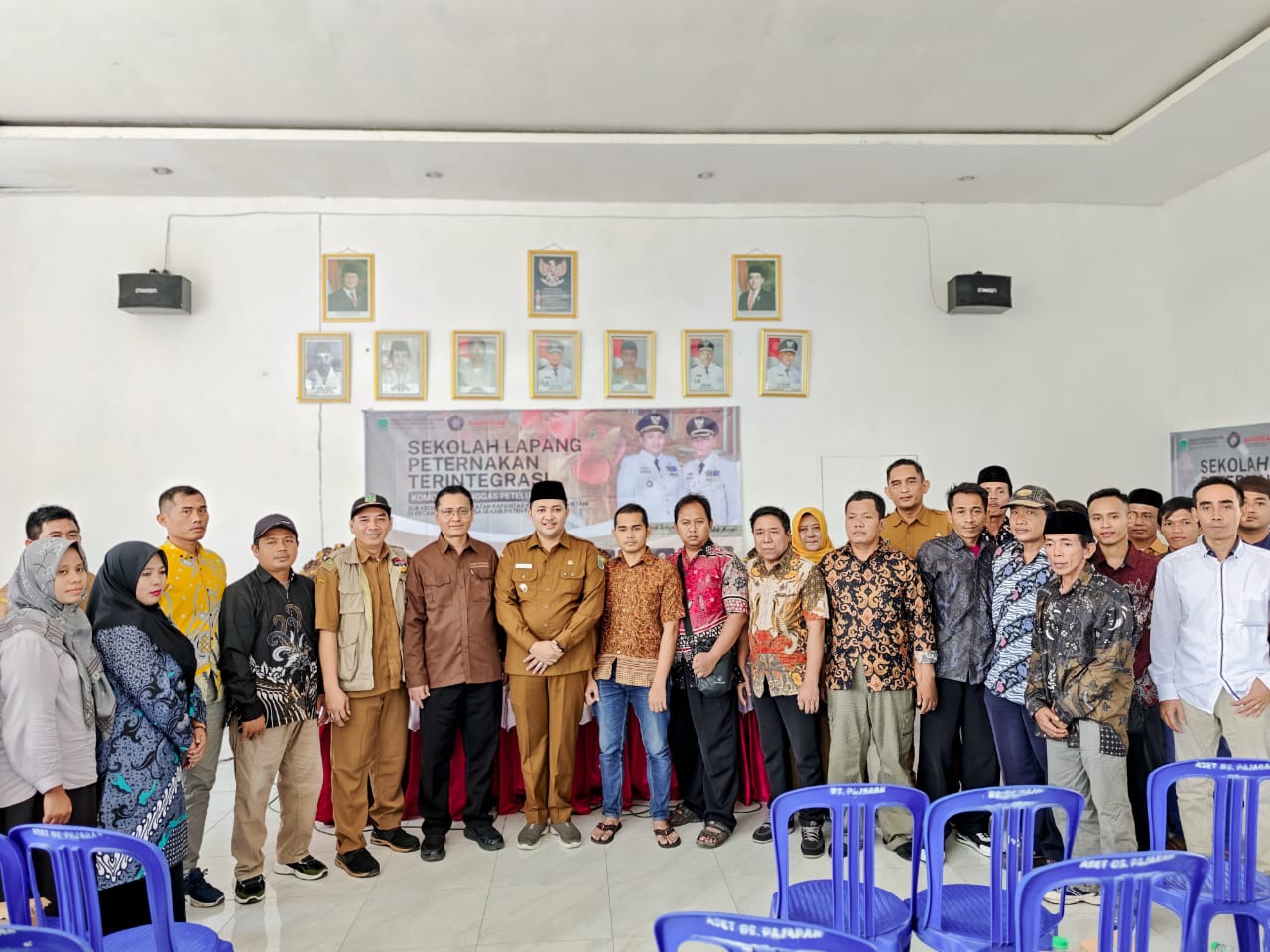 Pemerintah Kabupaten Pasuruan. Resmi meluncurkan Sekolah Lapang Peternakan Terintegrasi,