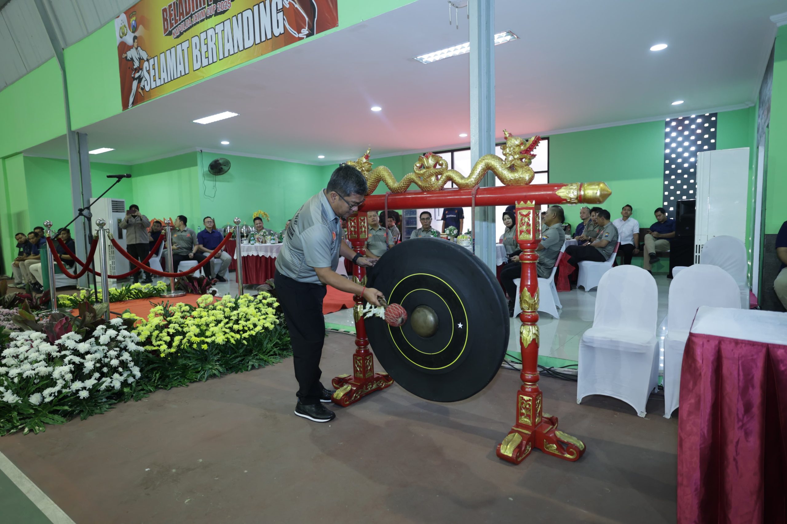 Hari Bhayangkara ke – 79, Polda Jatim Gelar Kapolda Cup 2025 Cetak Atlet Beladiri
